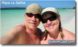 Lily & Normand in Playa La Salina, Cayo Las Brujas (2009)
